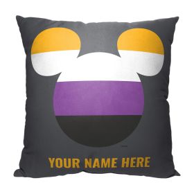 [Personalization Only] Disney Pride Enby Flag Mickey