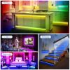 16.4FT 300 LEDs SMD5050 RGB Color Changing WiFi Smart LED Light Strip Work with Alexa Google Assistant Sync