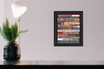 "Pledge of Allegiance" By Marla Rae, Printed Wall Art, Ready To Hang Framed Poster, Black Frame