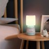 JW-2316D wake-up light with clock display bedside night light ambient light accompanies you and your family to bring warm and happy time