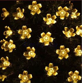 Solar Cherry Blossom Lights All Weatherproof (Light Color: BRIGHT WHITE)