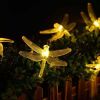 Solar Powered DragonFly LED Light String