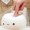 1pc Cute Dumpling Night Light, Silicone Cute Bun Lamp With Touch Control, Kawaii Nursery Light For Room Bedroom Home Decor, Valentine's Day Birthday G